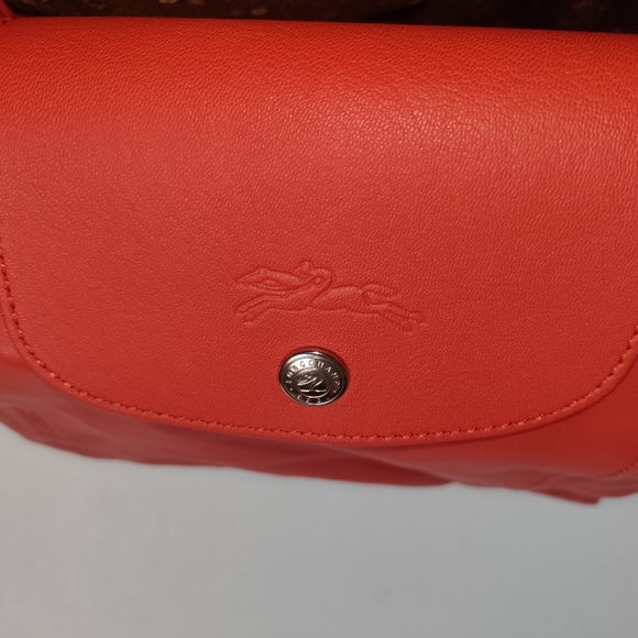Longchamp LePliage leather bag - Picture 3 of 7